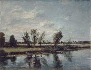 John Constable Water-meadow near Salisbury Sweden oil painting artist